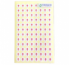 Giấy nhãn Tomy mũi tên 10 tờ/xấp ( Nhãn mũi tên (AL-3002A 0.2m2/xấp) )
