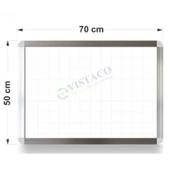 Bảng trắng Mica 50cm x 70cm cố định