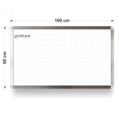 Bảng trắng Mica 60cm x 100cm cố định