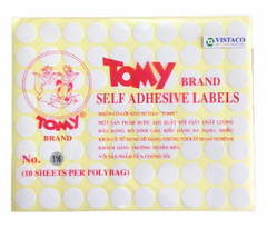 Giấy nhãn Tomy 116 10tờ/xấp