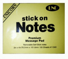 Giấy notes 3x4 UNC 100 tờ/xấp
