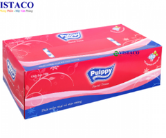 Khăn giấy lụa hộp Pulppy 5 hộp lốc 180 tờ (Giấy lụa hộp Pulppy 5 Hộp)
