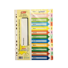 Bìa phân trang giấy 12 số Pgrand