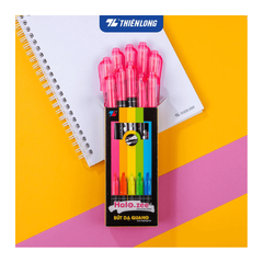 Bút dạ quang HL-03 hồng Thiên Long