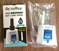 Mực bút lông bảng  FO-WBI02 đen Flexoffice