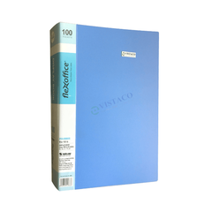 Bìa 100 lá A4 FO-DB05 xanh