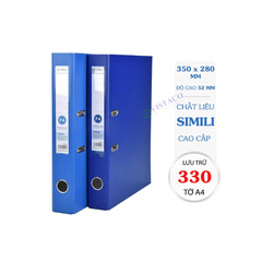 Bìa còng 50mm F4 FO-BC13 xanh 1 mặt si Thiên Long