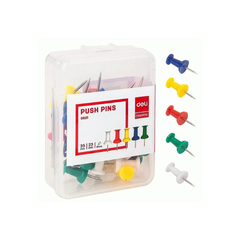 Ghim mũ nhựa 0021 (23mm) Deli (ghim bảng)