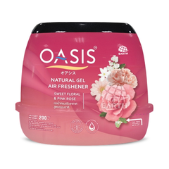 Sáp thơm OASIS Natural Gel Sweet Floral & Pink Rose 200g