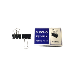 Kẹp bướm SLECHO 25mm ( Kẹp giấy 25mm)