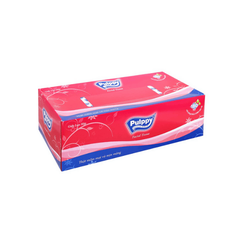 Khăn giấy lụa hộp Pulppy 5 hộp lốc 180 tờ