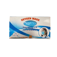 Khẩu trang y tế xanh 4 lớp ( Khẩu trang Oxygen Mask Xanh )