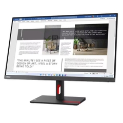 Màn hình máy tính Lenovo ThinkVision S27i-30 63DFKAR4WW 27inch FullHD 100Hz IPS màu xám, bảo hành 3 năm