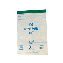 Phiếu hóa đơn bán lẻ carbon 2 liên 50 Bộ (100 tờ) 13*19