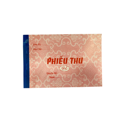 Phiếu thu 3 liên  (50 bộ) 13*19