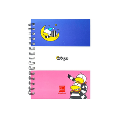 Sổ lò xo kẻ caro 200 trang A5 Hồng Hà Oringa - 4175