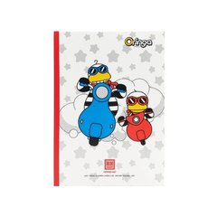 Tập sinh viên 120 trang 70gsm kẻ ngang 1436 hồng hà ( 1436 - Vở Study Oringa,120 trang không kể bìa, ĐL: 70/76-78)