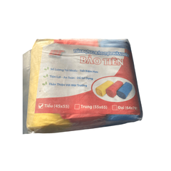 Túi đựng rác Màu cuộn không lõi tiểu 44x55