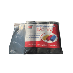 Túi đựng rác đen cuộn không lõi trung 55x65 ( Cuộn màng PE (Trung đen) )