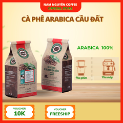 Cà phê rang mộc Arabica cầu đất nguyên chất 5kg, cà phê giá sỉ cho quán