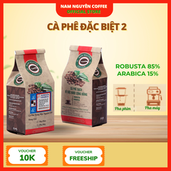 Cà phê rang mộc nguyên chất Đặc biệt 2, cà phê 5kg giá sỉ danh cho quán