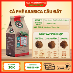 Cà phê rang mộc Arabica cầu đất nguyên chất 5kg, cà phê giá sỉ cho quán