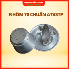 Phin nhôm pha cà phê cao cấp anode, phin pha cafe ngon chuẩn vị, cafe pha phin truyền thống từ Nam Nguyên Coffee