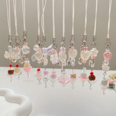 móc khoá kem đồ ngọt