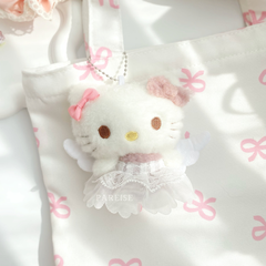 Móc khoá bông Hello Kitty