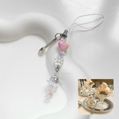 móc khoá kem đồ ngọt