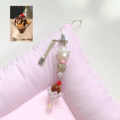 móc khoá kem đồ ngọt