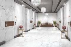 Gạch Ấn Độ 1200x2400 men Bóng Porcelain STATUARIO NEX