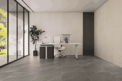 Gạch Ấn Độ 600x600 men Matt Porcelain MARMI GRAPHITE