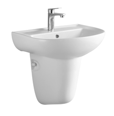 Chậu Lavabo treo tường JOMOO 12808-1/11P-I011