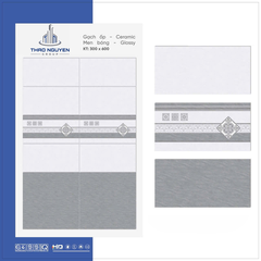 Bộ gạch ốp tường Redstar 300x600mm Ceramic RTC36.8930