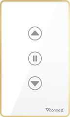 Công tắc cửa cuốn, cổng tự động viền nhôm Vconnex VCN-WSRGCL