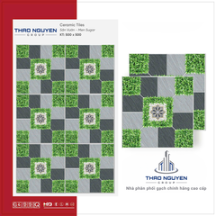 Gạch sân vườn 50x50 RedStar men Sugar Ceramic REC55.4808