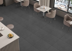 Gạch Ấn Độ 600x600 men Matt Porcelain Graphite