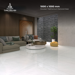 Gạch lát 1000x1000 CMC men kim cương Porcelain CPD11005S5