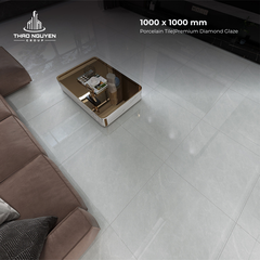 Gạch lát 1000x1000 CMC men kim cương Porcelain CPD11002S5