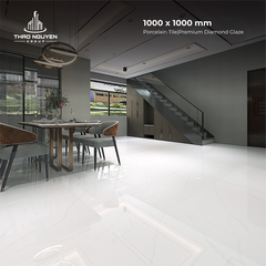 Gạch lát 1000x1000 CMC men kim cương Porcelain CPD11001S5