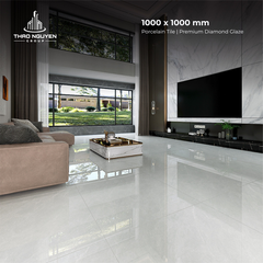 Gạch lát 1000x1000 CMC men kim cương Porcelain CPD11002S5