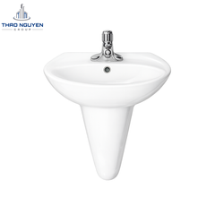 Chậu Lavabo Treo Tường JOPA JP5-01 Kèm Chân Treo JP6-T03