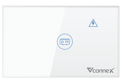 Công tắc chống giật cho bình nước nóng không viền Vconnex VCN-WSWH
