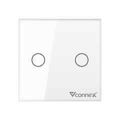 Công tắc thông minh 2 kênh không viền Vconnex VCN-WS02