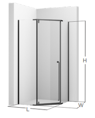 Vách tắm kính JOMOO M7A1810
