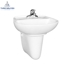 Chậu Lavabo Treo Tường JOPA JP1-224 Kèm Chân Treo JP2-501