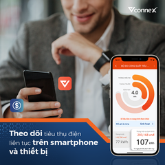 Bộ giám sát tiêu thụ điện năng thông minh 1 pha Vconnex VCN-EM0101