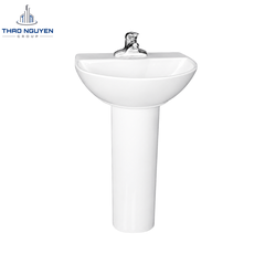 Chậu Lavabo Chân Đứng OSETER OS1-223 Kèm Chân Chậu OS2-552
