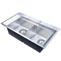 Chậu rửa bát thủ công cao cấp AMY AM8585N
